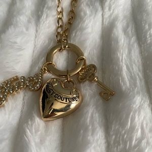Juicy Couture gold necklace